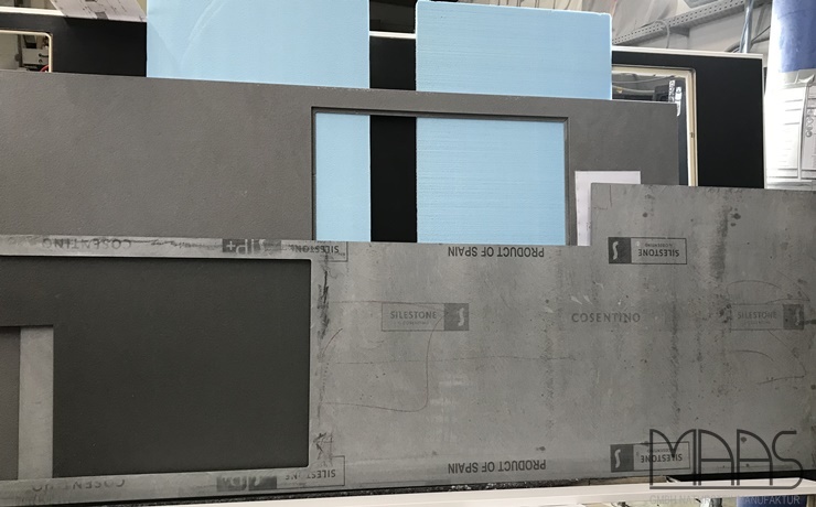 Lieferung - München Cemento Spa Silestone Arbeitsplatten Lieferung - München Cemento Spa Silestone Arbeitsplatten