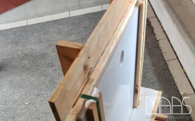 München White Storm Silestoneplatte