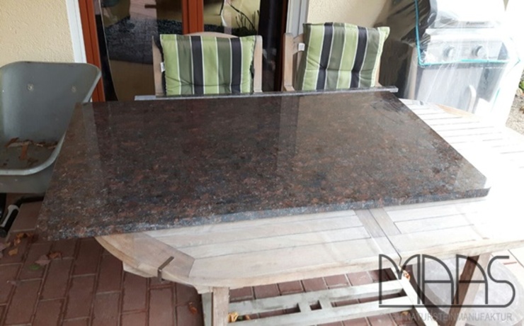 Neubrandenburg Tan Brown Granit Arbeitsplatte