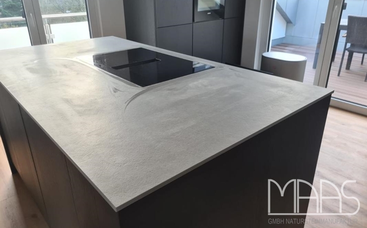 Neunkirchen-Seelscheid Concrete Grey Infinity Arbeitsplatten