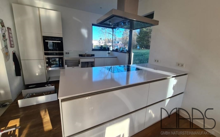 Niedernhausen Blanco Zeus Extreme Silestone Arbeitsplatten