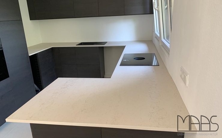 Aufmaß, Lieferung und Montage - Pulheim Danae Dekton Arbeitsplatten