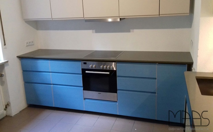 Regensburg IKEA Küche mit Altair Silestone Arbeitsplatten