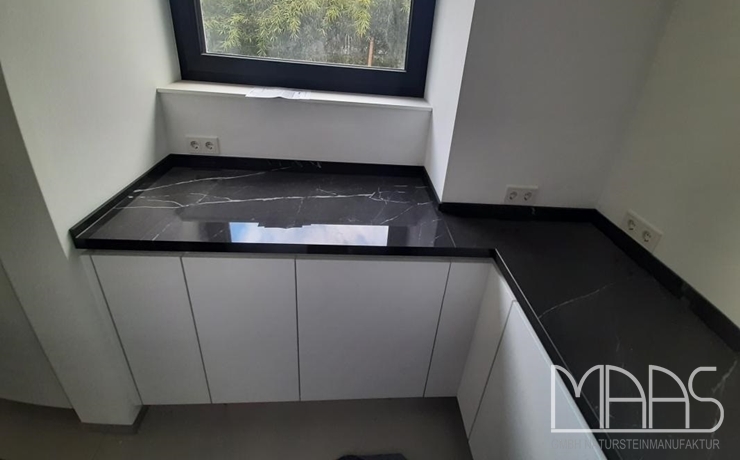 Sankt Augustin Imperial Black Select Level Keramik Arbeitsplatten