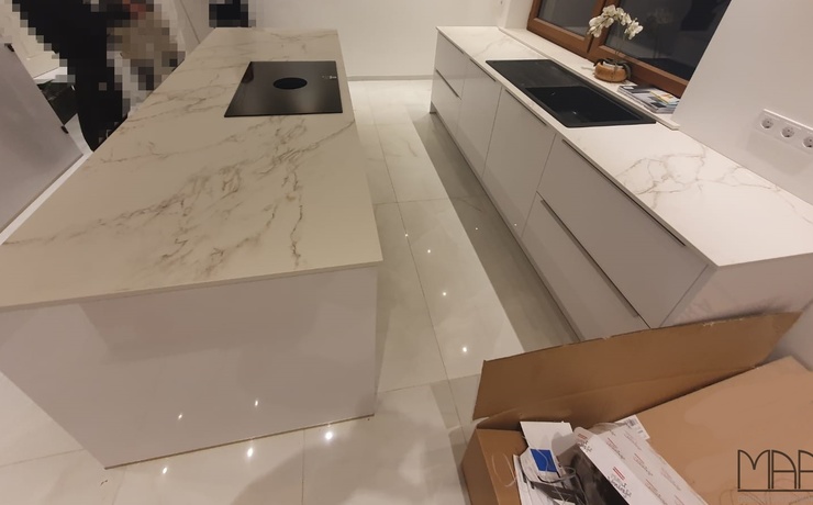 Aufmaß, Lieferung und Montage - Völklingen Entzo Dekton Arbeitsplatten