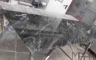 Produktion - Pretoria Granit Arbeitsplatte in 2 cm