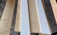 Lieferung der zwei Silestone Fensterbänke Iconic White in Ainring