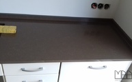 Polierte Ironbark Silestone Arbeitsplatten