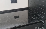 Polierte Porto Branco Scuro Granit Arbeitsplatte
