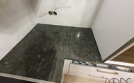 PŠolierte Steel Grey Granit Arbeitsplatten