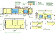 Zeichnung der IKEA Küche in Altötting