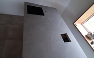 Montage der Slate Grey Level Keramik Arbeitsplatte in Ansbach