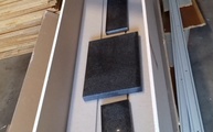Granit Padang Dunkelgrau TG 36 Fensterbänke mit polierter Oberfläche und 2,0 cm Stärke