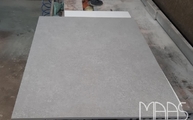 Produktion - Satinierte Concrete Light Infinity Arbeitsplatte