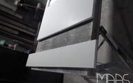 Produktion - 2141 Snow Caesarstone Wischleiste