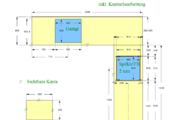 CAD Zeichnung der Küche in Bad Honnef