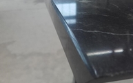 Produktion - Belvedere Granit Arbeitsplatte mit Gehrungsschnitt