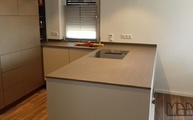Montage der Barro Neolith Arbeitsplatten in Bad Soden am Taunus
