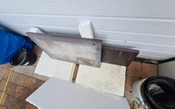 Trilium Dekton Fensterebank und Ausschnitt