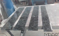 Produktion - Wolga Blue Granit Fensterbänke in 2 cm