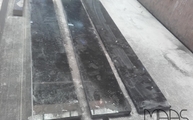 Produktion - Polierte Wolga Blue Granit Fensterbänke