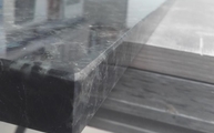 Produktion - Polierte Wolga Blue Granit Fensterbänke und Fliesen