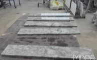 Produktion - Marmor Treppen und Sockelleisten Bianco Carrara CD