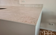 Nilium Dekton Arbeitsplatte und Wischleisten