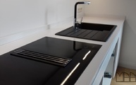 Blanco Zeus Extreme Silestone Arbeitsplatten und Sockelleisten