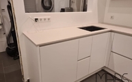 Desert Silver Silestone Arbeitsplatte in 2 cm