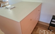 Kücheninsel mit Aeris Dekton Arbeitsplatte