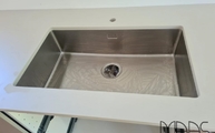 Spüle in der Aeris Dekton Arbeitsplatte