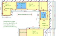 Zeichnung der Impala Scuro Granit Arbeitsplatten