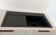 4001 Fresh Concrete Caesarstone Arbeitsplatte mit Spüle