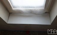 Montage der Silestone Fensterbänke