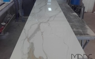 Produktion - Infinity Arbeitsplatte Calacatta Oro in 2 cm