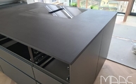 Matte Oberfläche der Domoos Dekton Arbeitsplatte