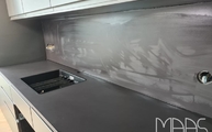 Spüle in der Domoos Dekton Arbeitsplatte
