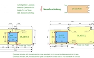 CAD Zeichnung der Küche in Berlin