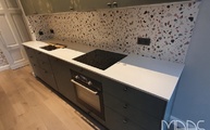 Küchenzeile in Berlin mit Zenith Dekton Arbeitsplatte