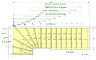 CAD Zeichnung Granit Treppen und Sockelleisten