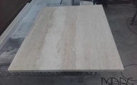 Produktion - Travertin Beige CC Marmor Seitenwange