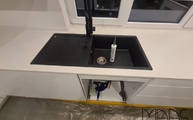 Zenith Dekton Arbeitsplatte mit Spüle