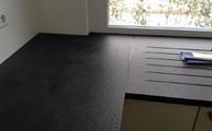 Granit Arbeitsplatte Material Nero Devil Black