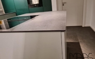 Ceranfeld in der Eter Dekton Arbeitsplatte