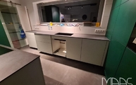 Montage in Bonn der Eter Dekton Arbeitsplatten
