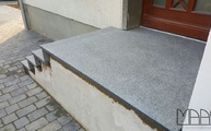 Montae in Meckenheim bei Bonn: Granit Treppen Imapa Scuro MK