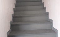 Lieferung der Treppen aus Jaddish Schiefer in Bonn, Nordrhein - Westfalen