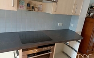 Ceranfeld in der Kelya Dekton Arbeitsplatte