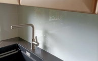Spüle in der Kelya Dekton Arbeitsplatte